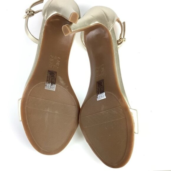 NATURALIZER METALLIC GOLD DRESS SANDALS NWOT - Picture 9 of 11